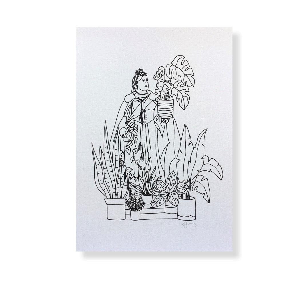 Queen Victoria Print