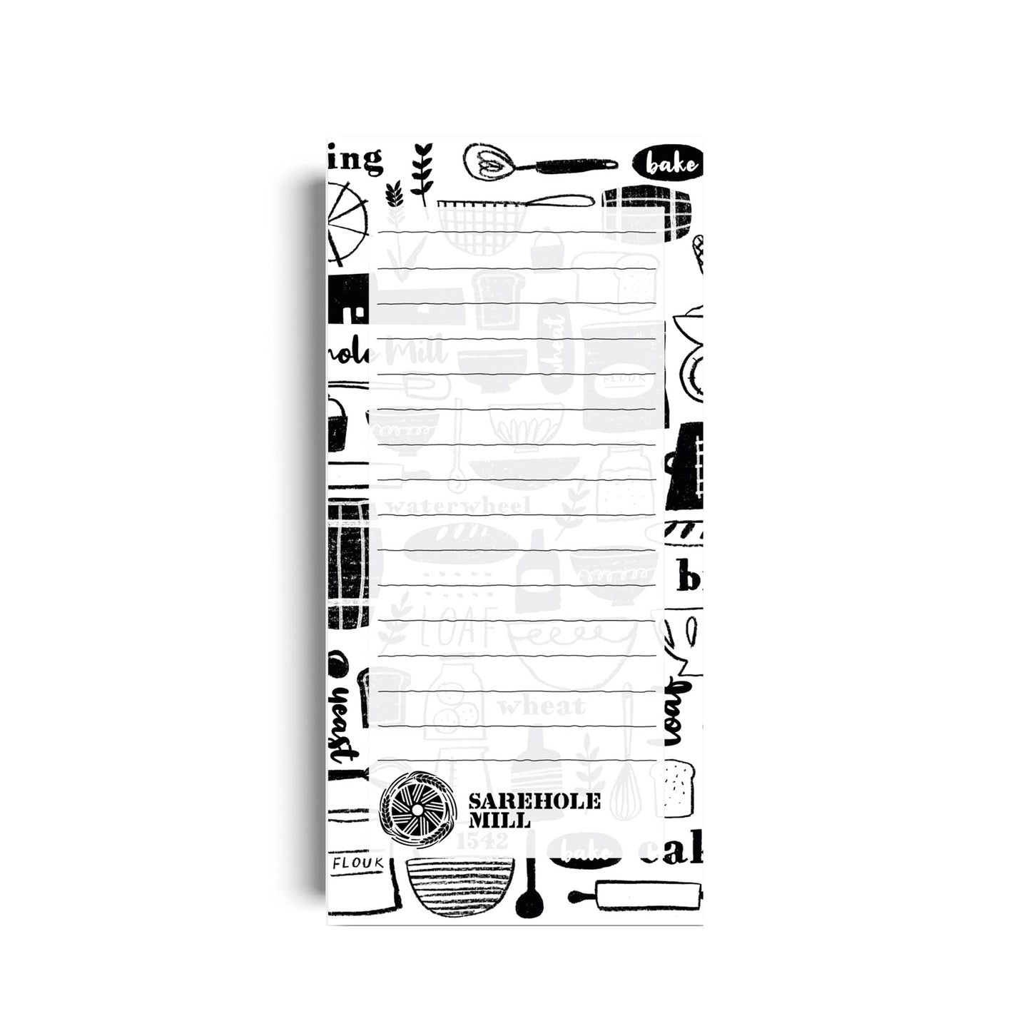 Sarehole Mill Inspired Magnetic Memo Pad