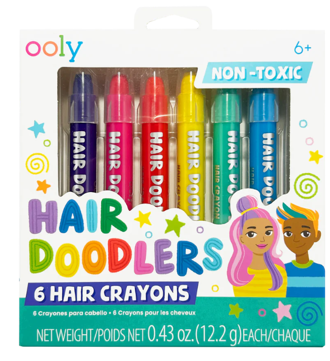 Hair Doodles: Hair Crayons