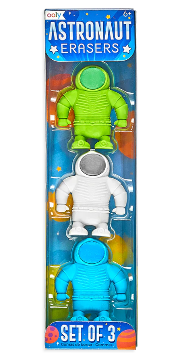 Astronaut Erasers