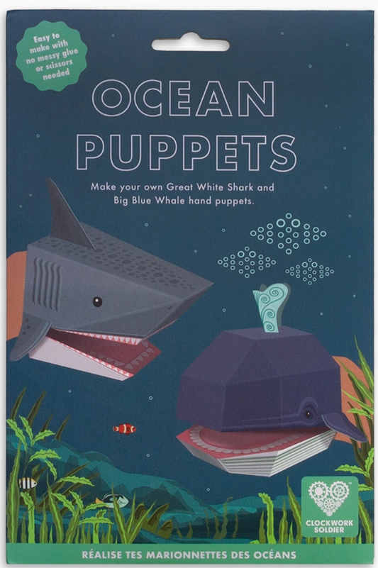 Create Your Own Ocean Puppets