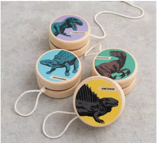 Prehistoric Land Wooden Yoyo