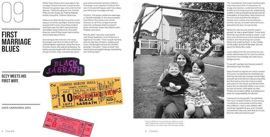 Ozzy at 75: The Illustrated History