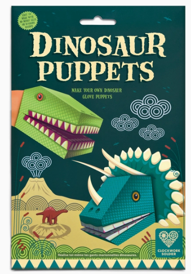 Create Your Own Dinosaur Puppets