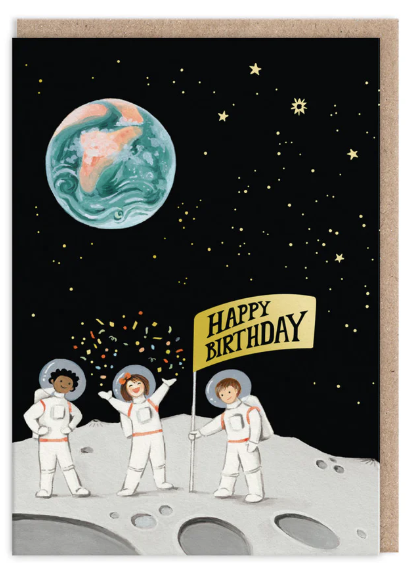 Astronauts Greeting Card