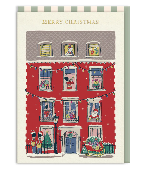 Merry Christmas House Greeting Card