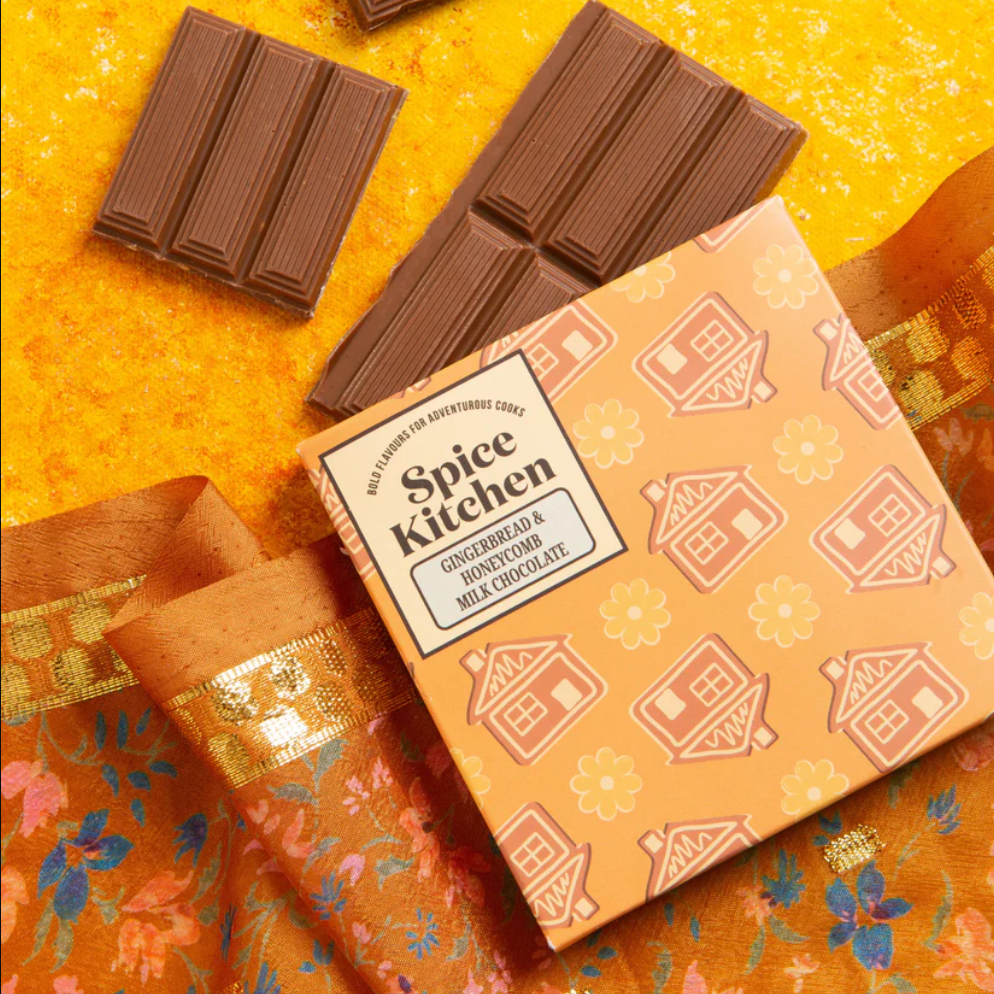 Gingerbread & Honeycomb Chocolate Bar