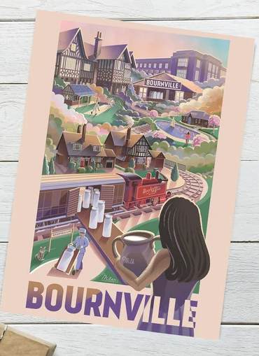 Bournville A3 Print