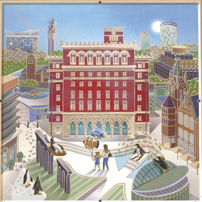 Brindley Place Print