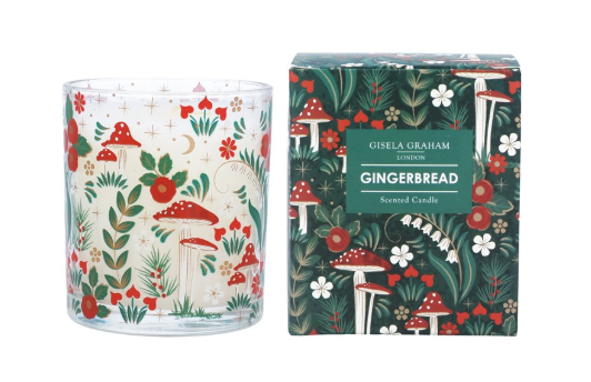 Boxed Scented Candle 9cm - Toadstools