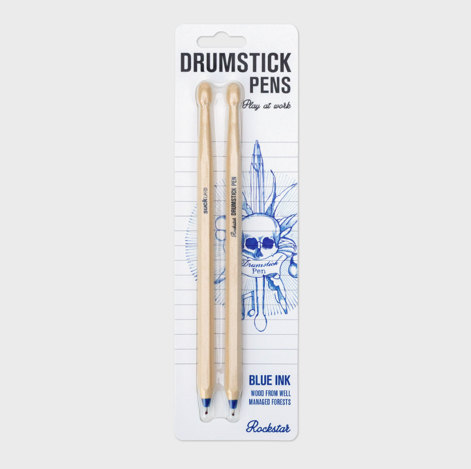 Drumstick Pen Blue
