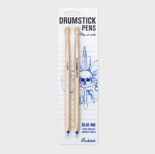 Drumstick Pen Blue