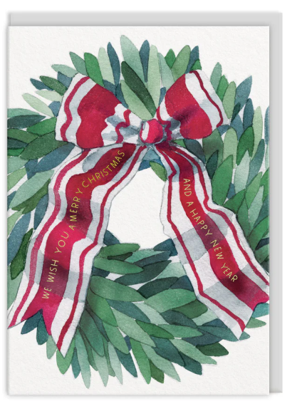 Christmas Wreath Greeting Card
