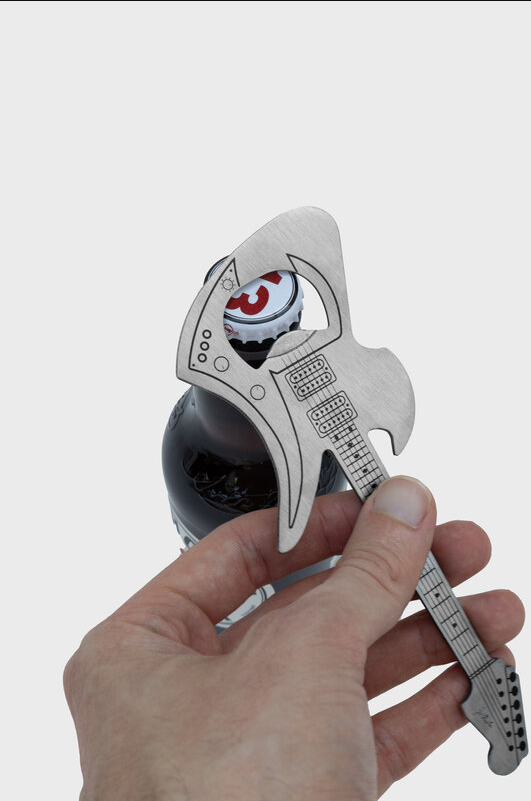 Rock Guitar Bottle Opener