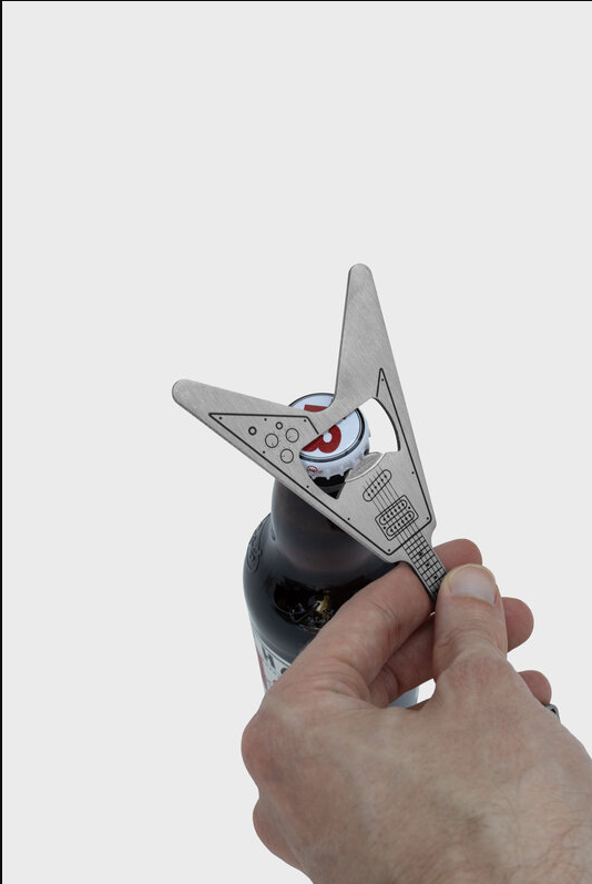 Metal Guitar Bottle Opener