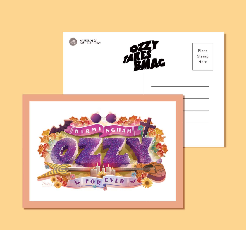 Ozzy Forever Postcard