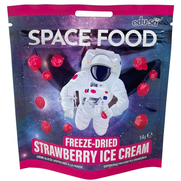 Strawberry Ice Cream Space Food