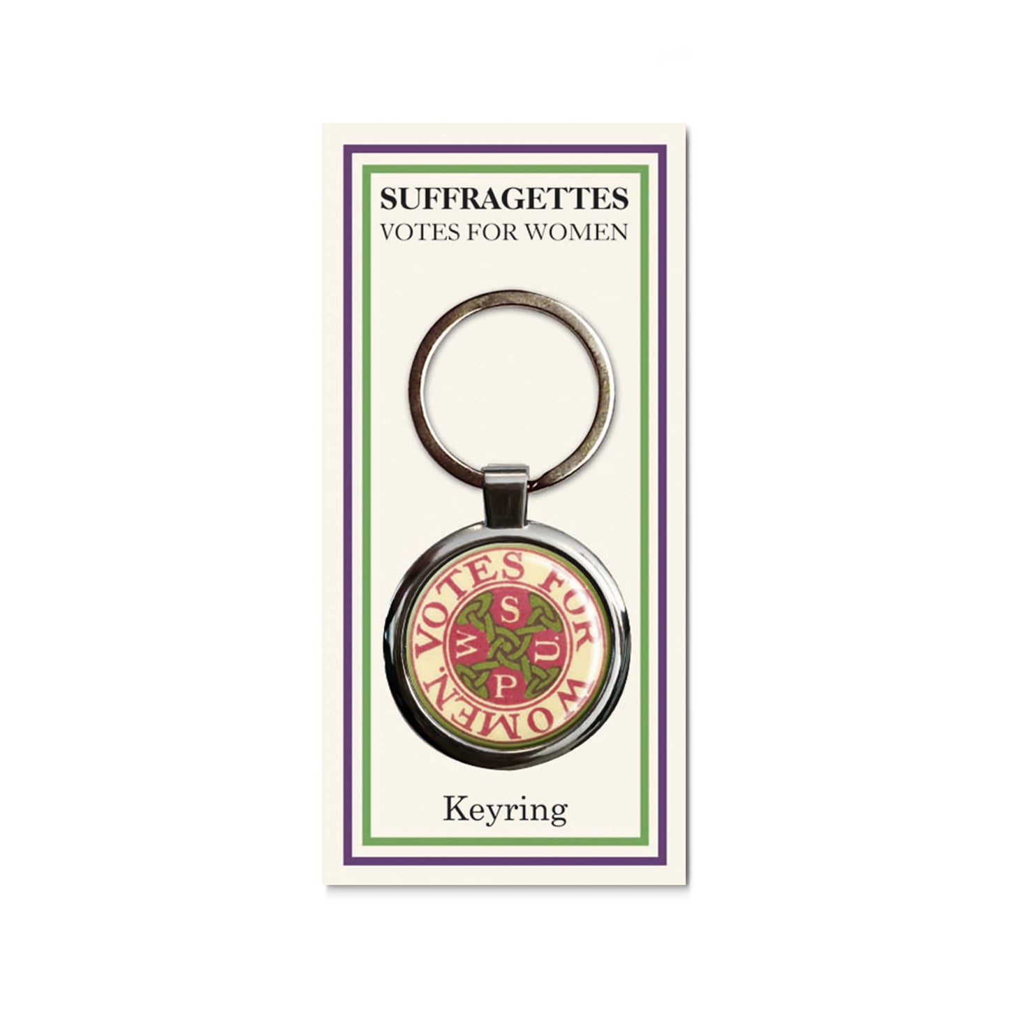 Suffragettes WSPU Keyring