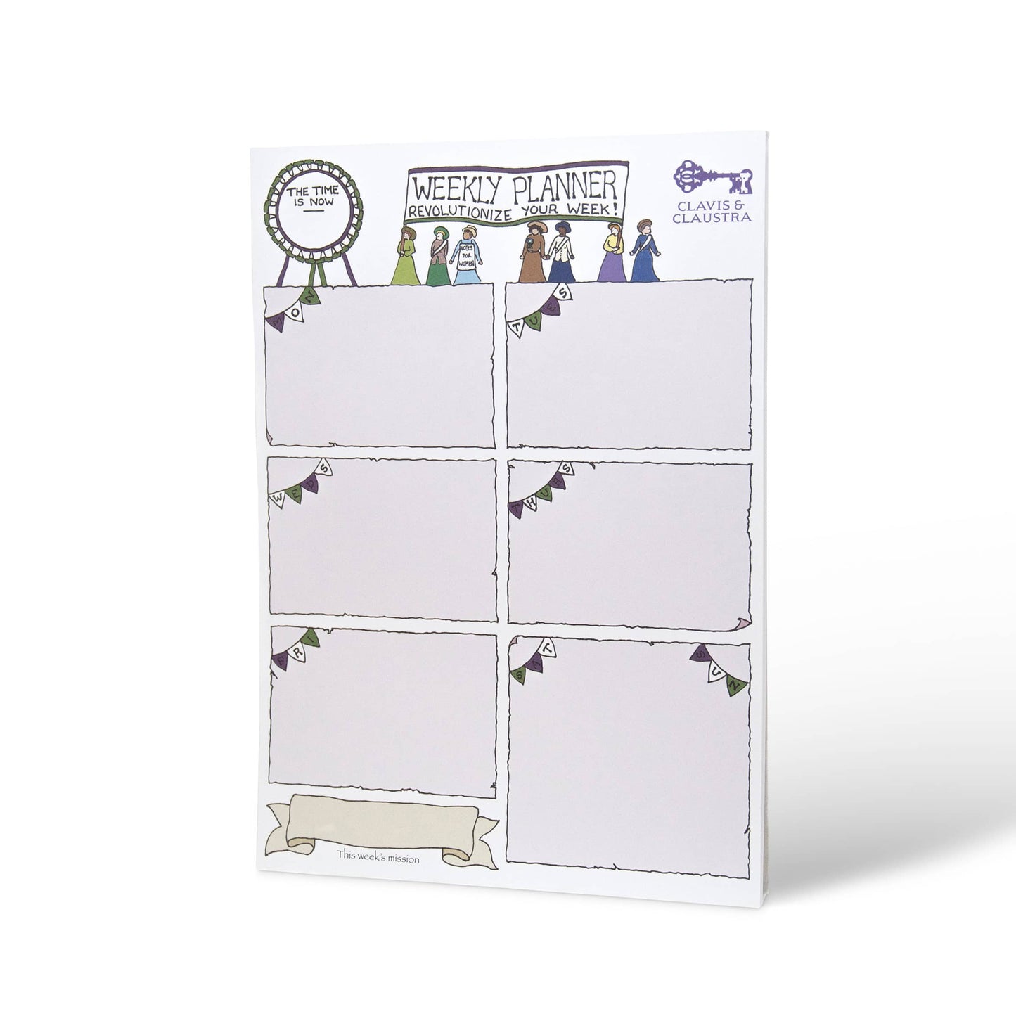 Suffragettes Weekly Planner