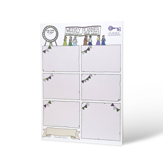 Suffragettes Weekly Planner