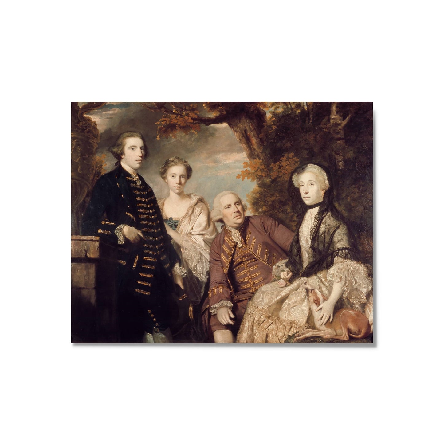 The Roffey Family Postcard