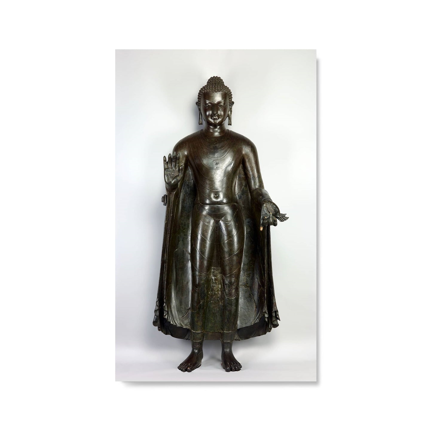 The Sultanganj Buddha Postcard