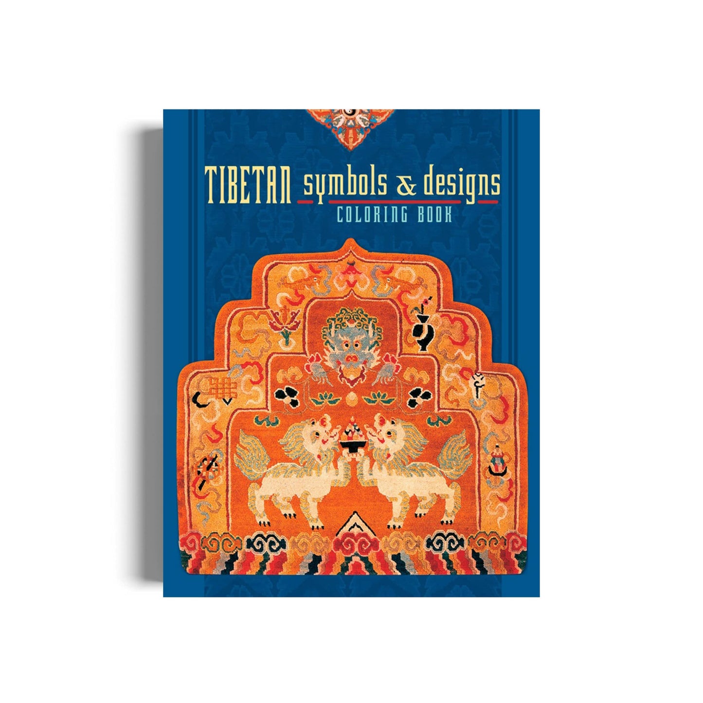 Tibetan Symbols Colouring Book