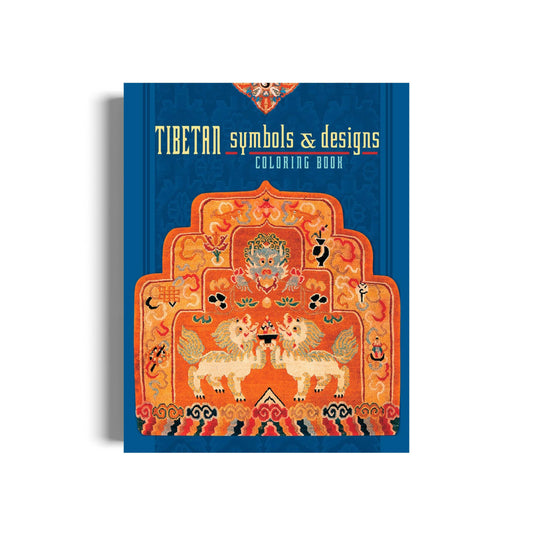 Tibetan Symbols Colouring Book