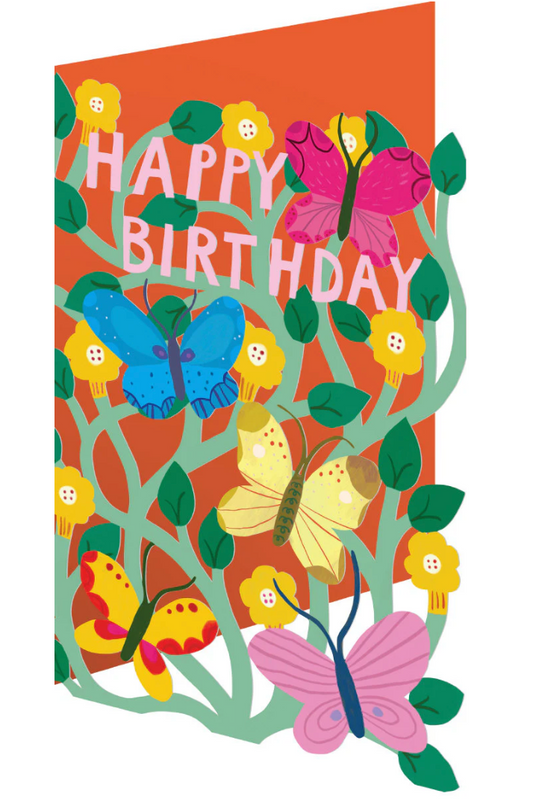 Happy Butterflies Greeting Card