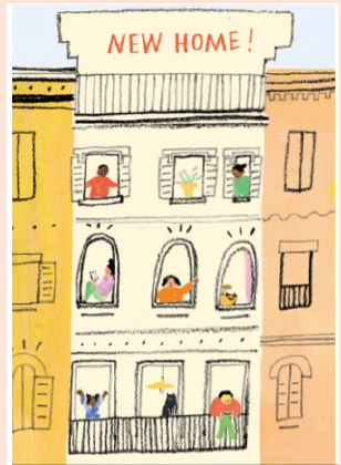 New Home Apartment Greeting Card