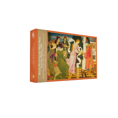 Beauty Receiving The White Rose 1000 Piece Jigsaw