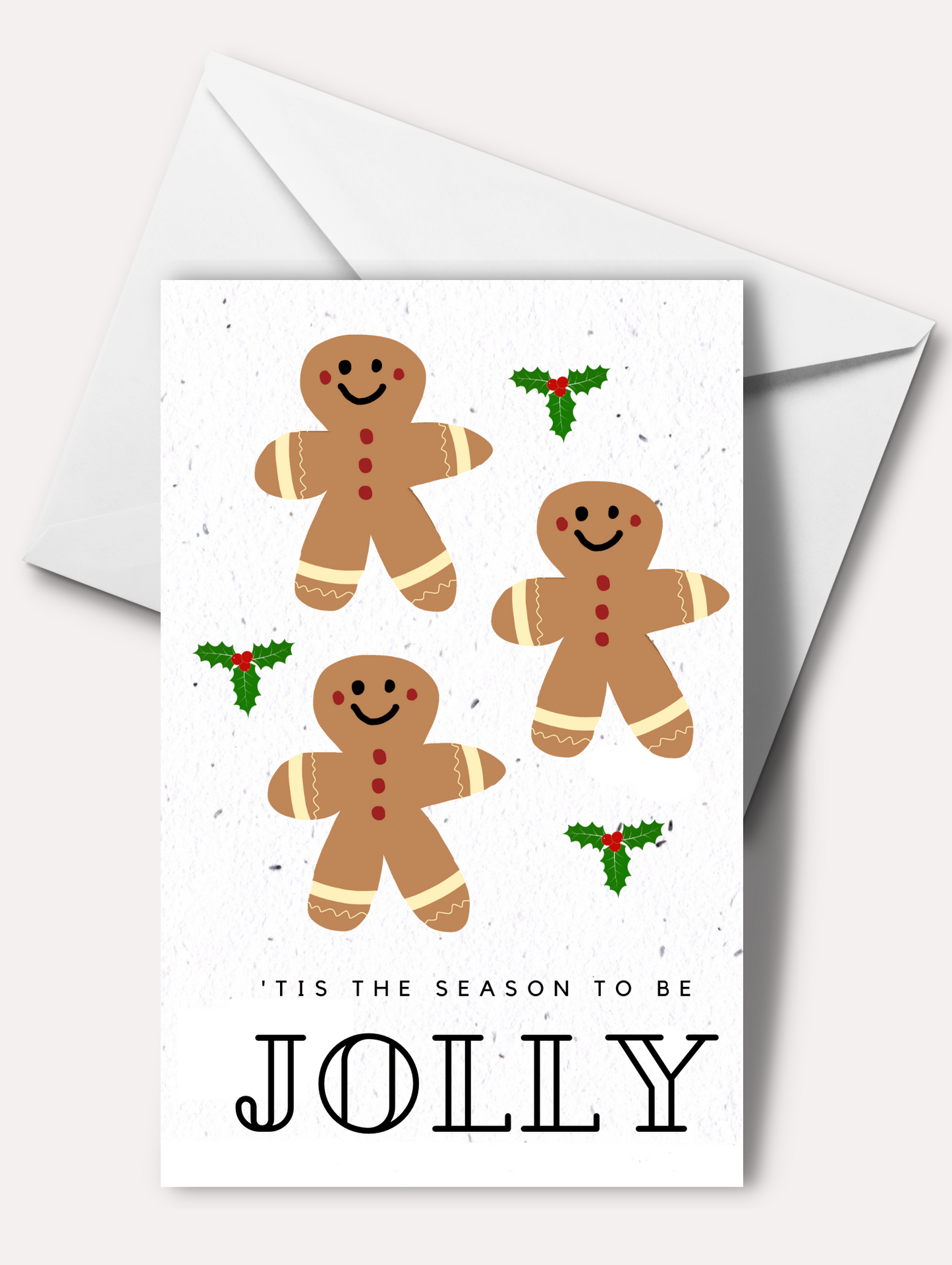 Gingerbread Jolly Card