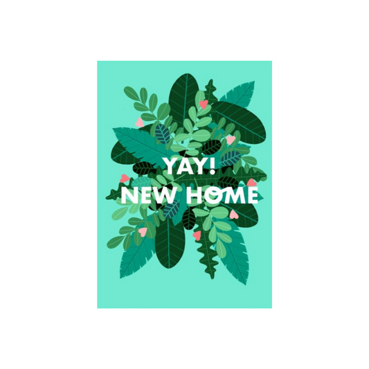 Yay! New House Houseplant Card