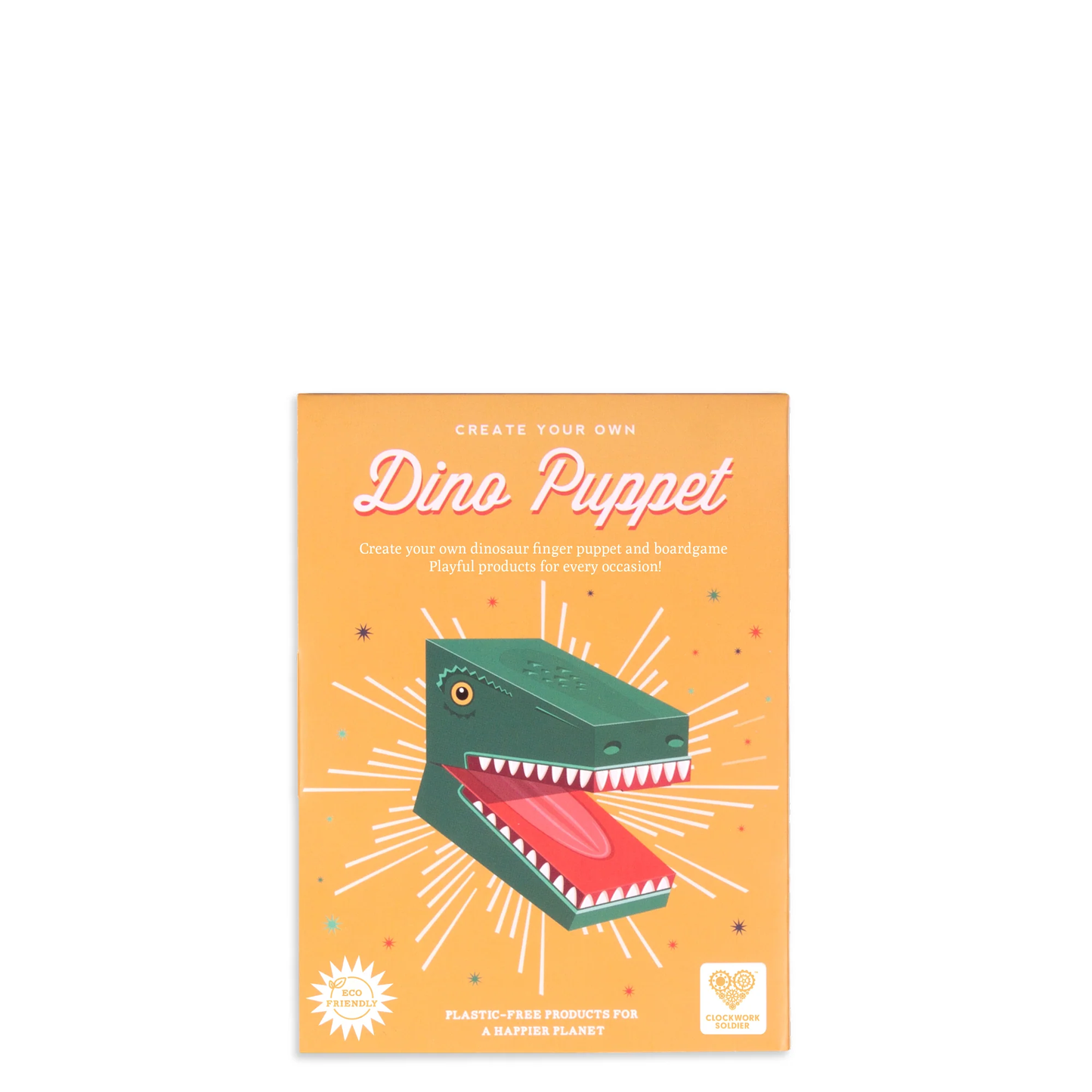 Create Your Own Dino Finger Puppets