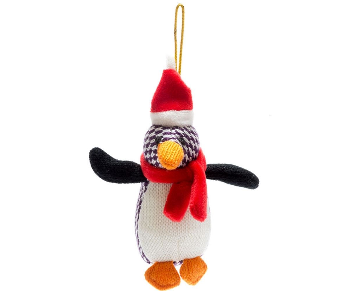 Knitted Penguin Decoration