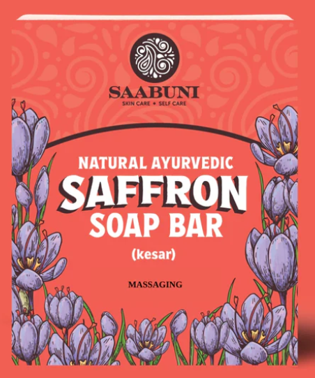 Saffron Massaging Soap Bar